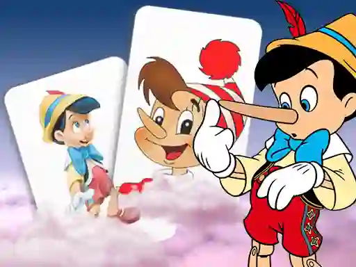 Laro Pinocchio Memory card Match online
