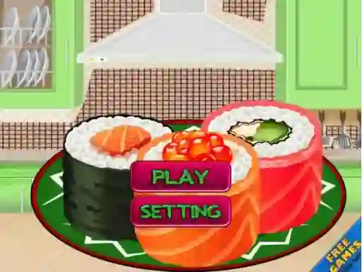 Laro Sushi Roll 3D Cool online