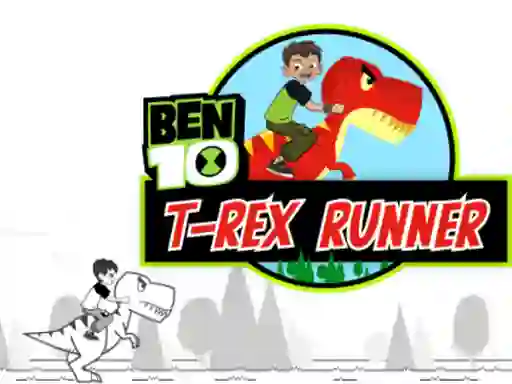 Laro Ben 10 T-Rex Runner online