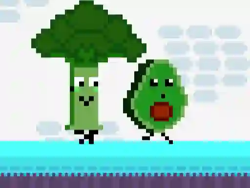 Laro Cat Chef vs Fruits - 2 Player online
