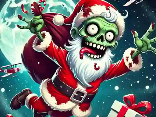 Laro Flappy Zombie Santa Christmas Game online