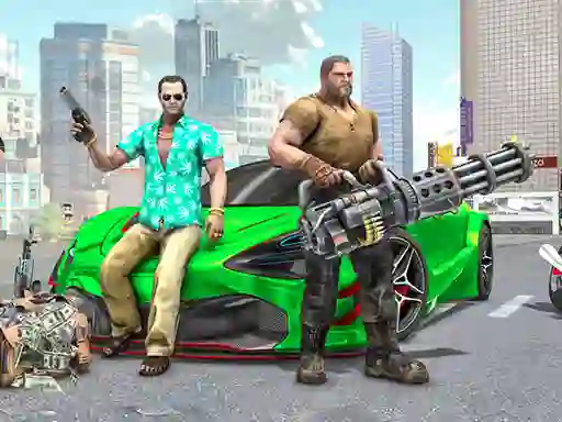 Laro Real Gangster City Crime Car Simulator Game online