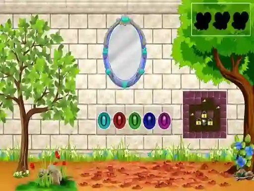Laro White Brick Backyard Escape online