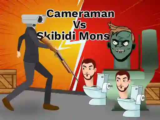 Laro Cameraman vs Skibidi Monster: Fun Battle online