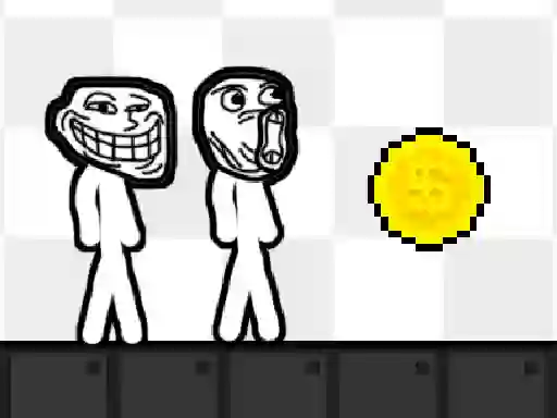 Laro Troll Stick Face Escape online