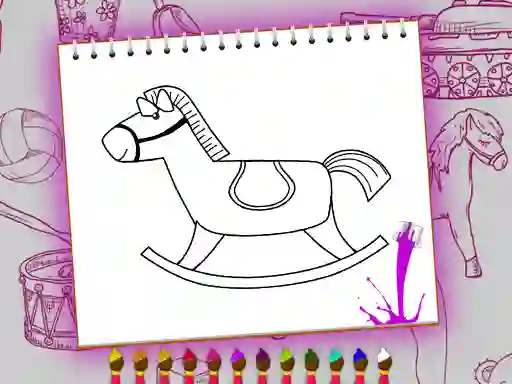 Laro Coloring Book: Toy Shop online