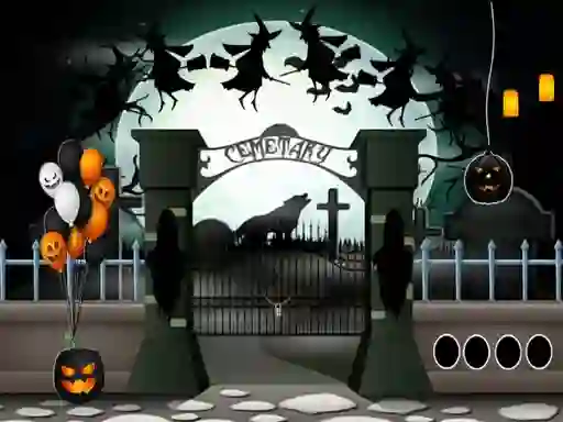 Laro Halloween Cemetery Escape 2 online