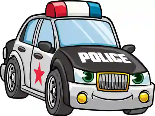 Laro Cartoon Police Cars Puzzle online