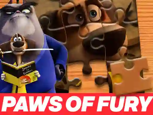 Laro Paws of Fury The Legend of Hank Jigsaw Puzzle online