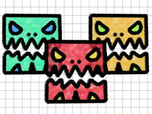 Laro Geometry Dash Paper Note online