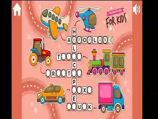 Laro Crossword for Kids online