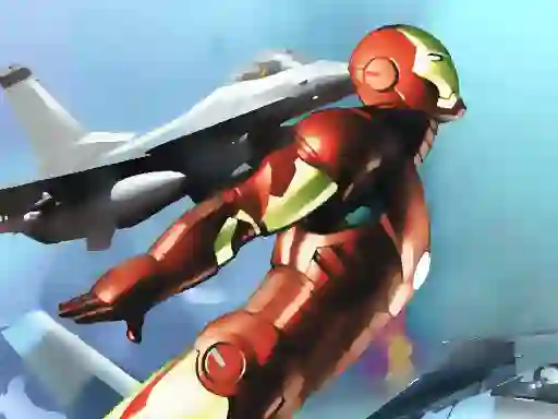 Laro Iron Man Plane War online