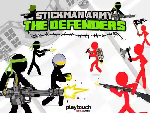 Laro Stickman Army: The Defenders online