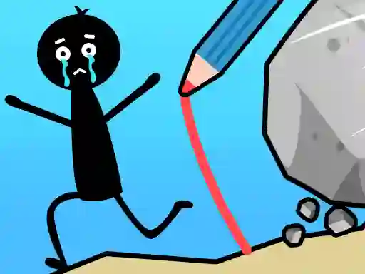 Laro Save The Stick: Draw Line online