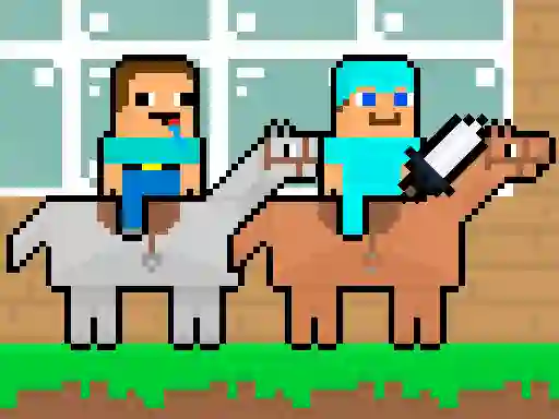 Laro Noob vs Pro HorseCraft online