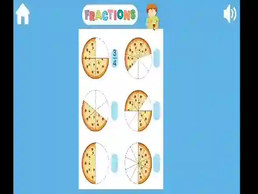 Laro Fractions online