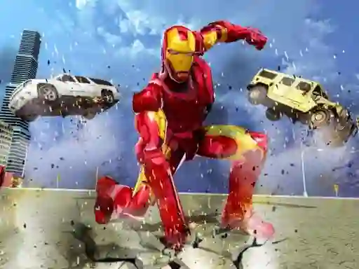 Laro Flying Iron Hero online