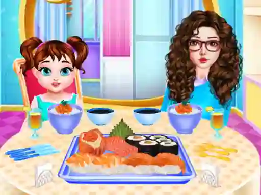 Laro Baby Taylor Sushi Cooking online
