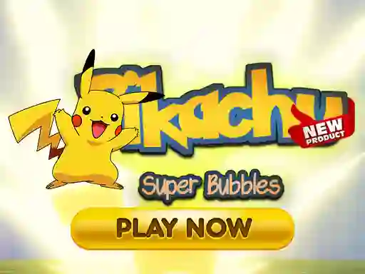 Laro Pikachu Super Bubbles online