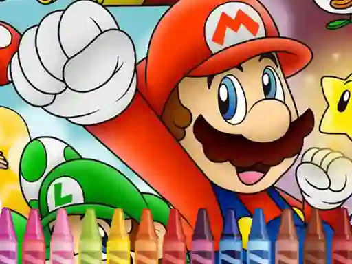 Laro Mario Coloring online