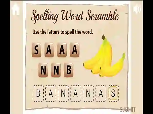 Laro Spelling Word Scramble online