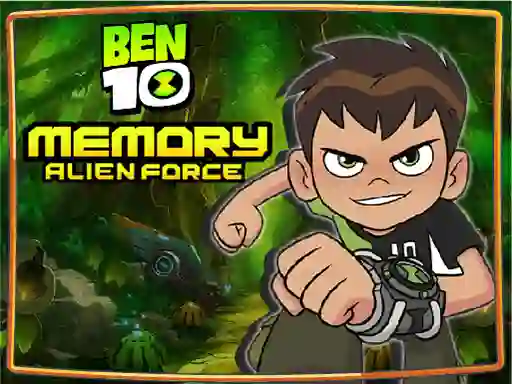 Laro Ben 10 Memory Alien Force online