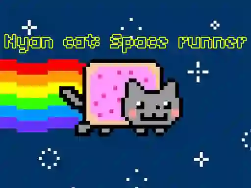 Laro Nyan Cat: Space runner online