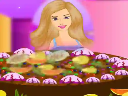 Laro Barbie Cake Decorate online