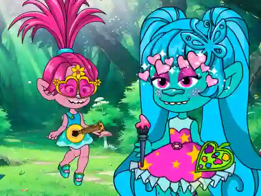 Laro Chibi Troll Fashion Maker online