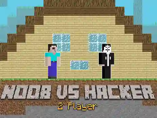 Laro Noob vs Hacker 2 Player online