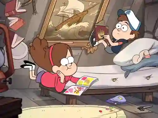 Laro Gravity Falls Slide online
