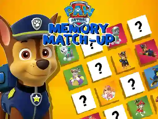 Laro Paw Patrol Memory Match Up online