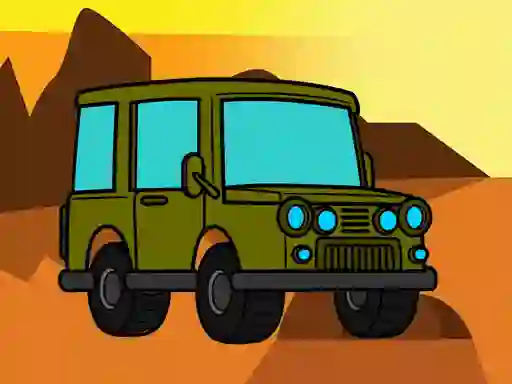 Laro Offroad Coloring Book online