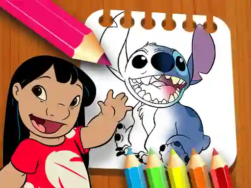 Laro Lilo and Stitch Coloring Book online