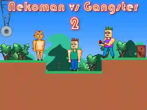 Laro Nekoman vs Gangster 2 online