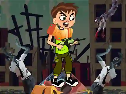 Laro Ben 10 World War Zombies online