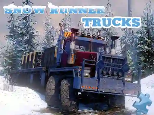 Laro Snow Runner Trucks Jigsaw online