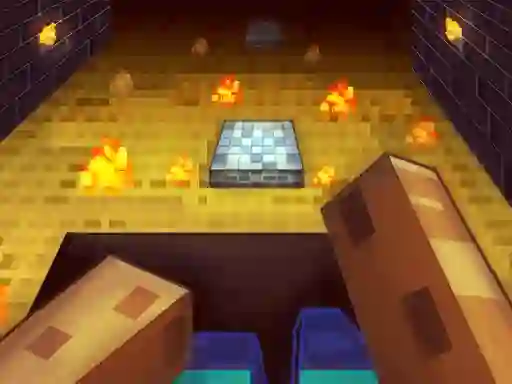 Laro Parkour in the cave 3D online