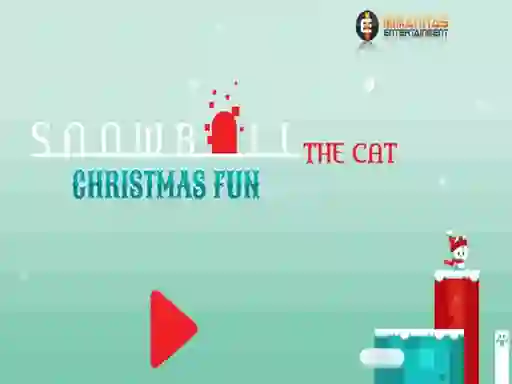 Laro Snowball The Cat Christmas Fun online