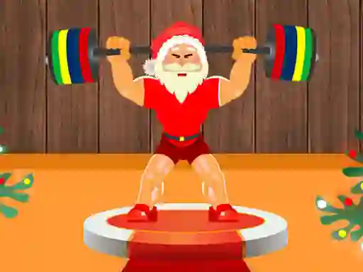 Laro Santa Claus Weightlifter online