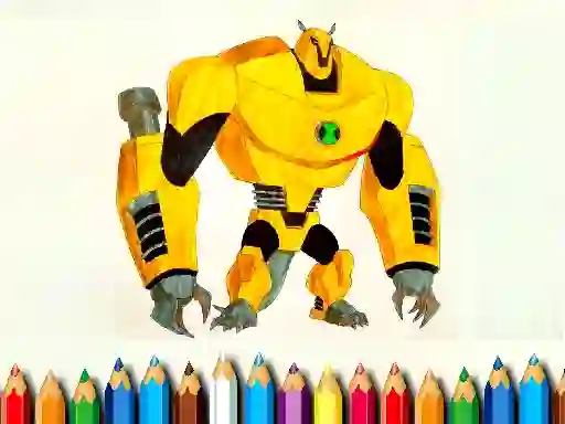 Laro Ben10 Monsters Coloring book online