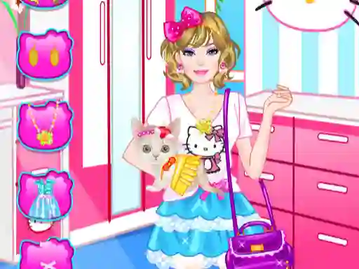 Laro Barbie With Kitty online