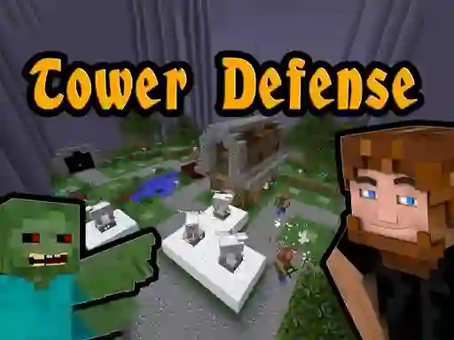 Laro Minecraft Tower Defense online