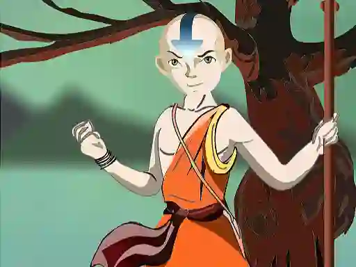 Laro Avatar Aang DressUp online