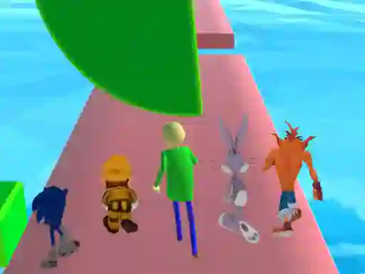 Laro Fun Race 3D baldi's basics online