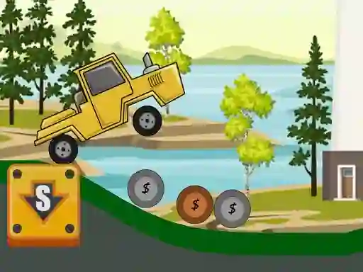 Laro Hill Climb Tractor 2D online