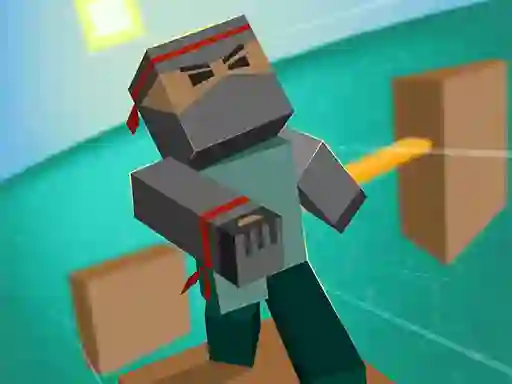 Laro Blocky Parkour Ninja online