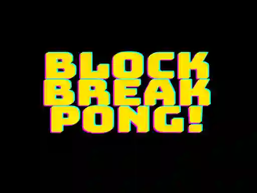 Laro Block break pong! online