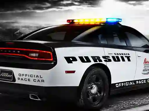 Laro Police Cars Slide Puzzle online