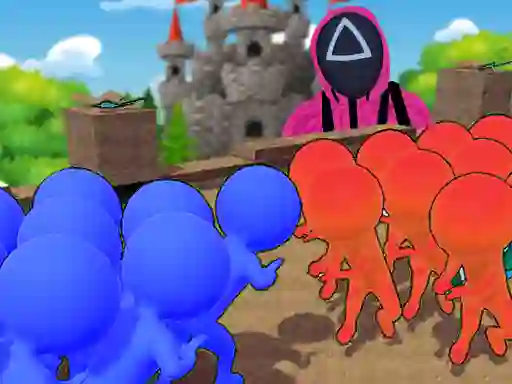 Laro Squid Game Crowd Pusher online